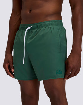 SHORT SWIMSHORTS WITH ELASTICATED WAIST AND MANOPESCA