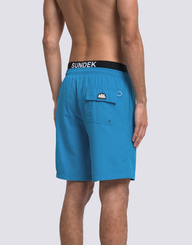 COSTUME DA BAGNO UOMO LUNGO VITA ELASTICATA CON ELASTICO LOGO