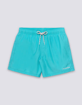 MAILLOT DE BAIN COURT À TAILLE ÉLASTIQUE EN POLYESTER RECYCLÉ REPREVE®