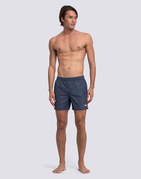 COSTUME DA BAGNO UOMO VITA ELASTICATA IN NYLON TAFFETA EFFETTO LAVATO