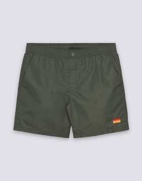 COSTUME DA BAGNO UOMO VITA ELASTICATA IN NYLON TAFFETA EFFETTO LAVATO