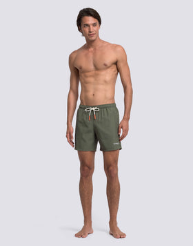 COSTUME DA BAGNO UOMO MEDIO VITA ELASTICATA IN POLESTERE RICICLATO REPREVE® CON DETTAGLIO TRICOLORE