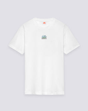 T-SHIRT UOMO A GIROCOLLO CON STAMPA TIDAL SURFER