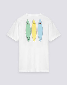 T-SHIRT UOMO A GIROCOLLO CON STAMPA TIDAL SURFER