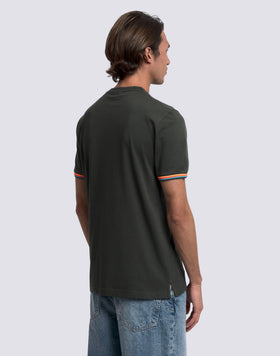 T-SHIRT UOMO FINN A GIROCOLLO CON TASCHINO
