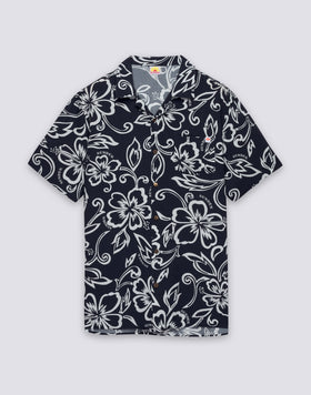 CAMICIA UOMO STAMPATA IN VISCOSA POPELINE