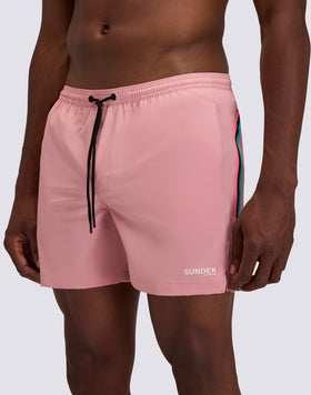 MAILLOT DE BAIN EN TISSU STRETCH À TAILLE ÉLASTIQUE ET POCHE AMOVIBLE