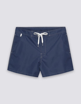 COSTUME DA BAGNO UOMO CORTO CON VITA SEMI ELASTICATA ICONIC TAFFETA