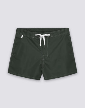 COSTUME DA BAGNO UOMO CORTO CON VITA SEMI ELASTICATA ICONIC TAFFETA