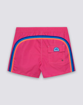 COSTUME DA BAGNO UOMO CORTO CON VITA SEMI ELASTICATA ICONIC TAFFETA