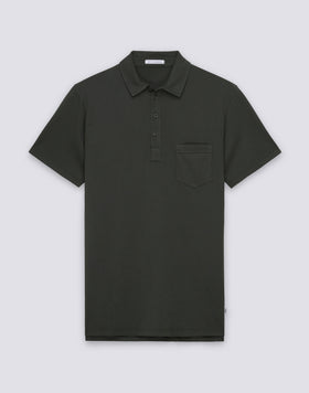 T-SHIRT UOMO TINTO CAPO IN STILE POLO