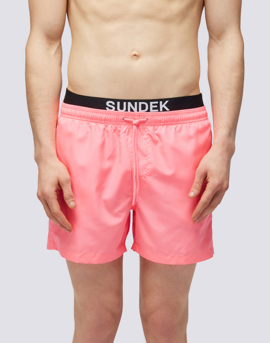 LIGHT POLY SHORT SWIMSHORTS WITH ELASTIC WAIST