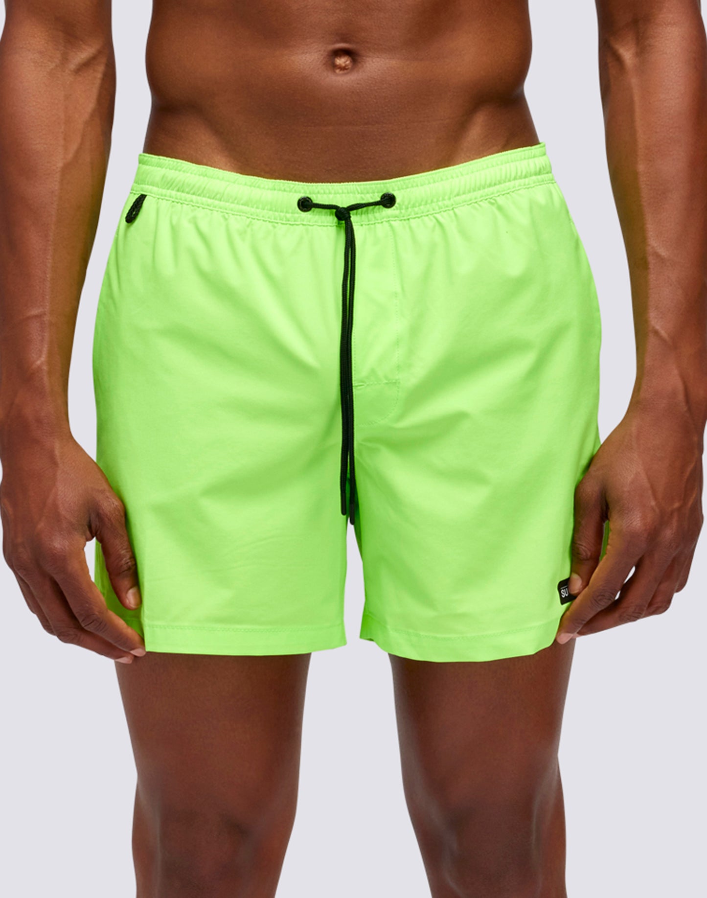 SHORT SWIMSHORTS WITH STRETCH ELASTIC WAIST