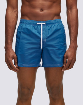 SHORT DE BAIN COURT À TAILLE ÉLASTIQUE