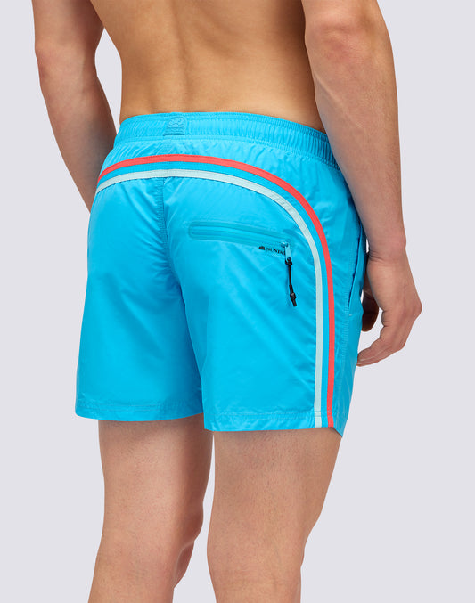 MEMORY SHORT SWIMSHORTS WITH ELASTIC WAIST