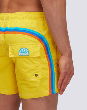 BAÑADOR CORTO CON CINTURA ELÁSTICA TAFETA ICÓNICA