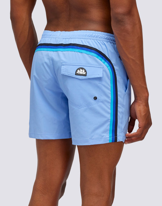 SHORT SWIMSHORTS WITH STRETCH ELASTIC WAIST