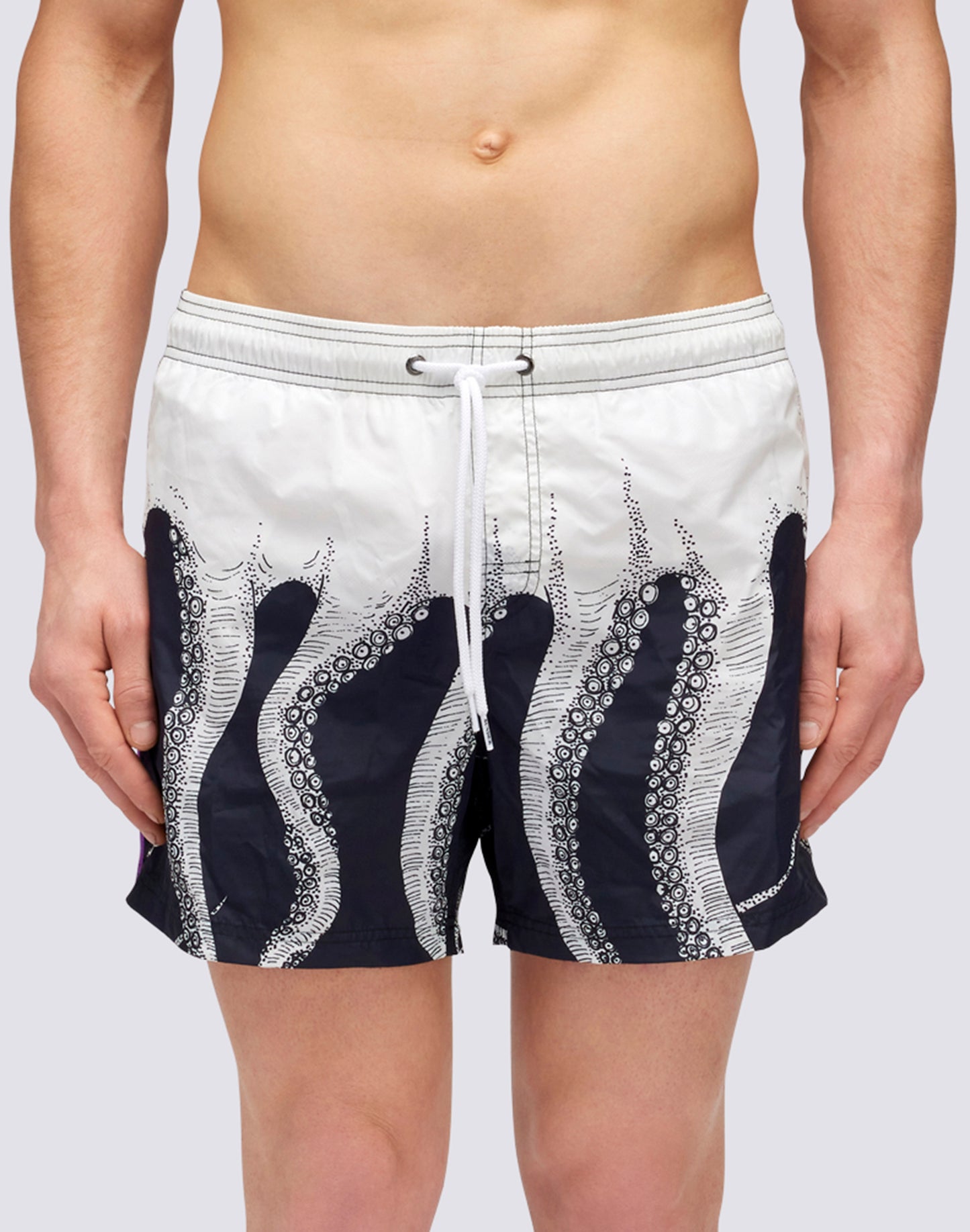 SUNDEK X OCTOPUS - SHORT SWIMSHORTS WITH ELASTIC WAIST