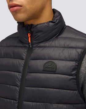 CHALECO DE HOMBRE ACOLCHADO CON CUELLO ALTO