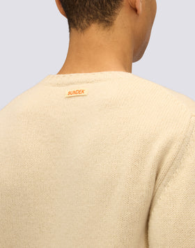 MEN'S CREW NECK SWEATER IN MERINO WOOL AND CASHMERE