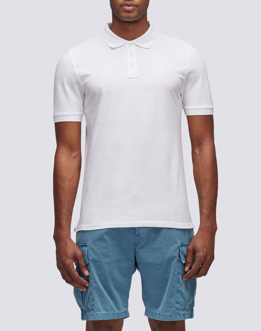 CHAZ POLO SHIRT IN PIQUE COTTON