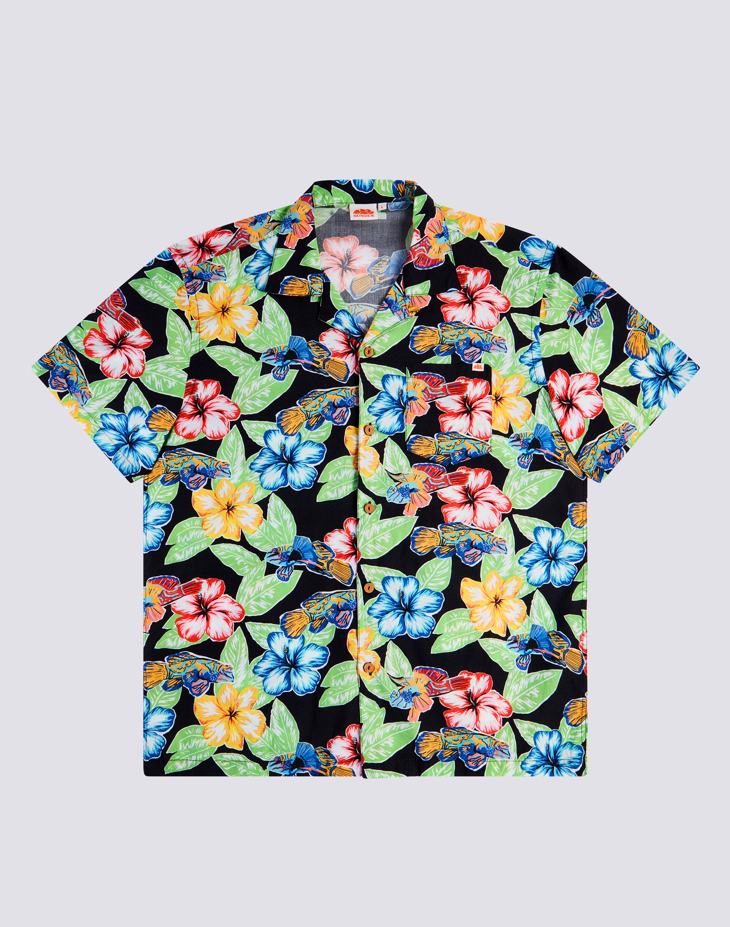 ALL OVER FLORAL PRINT SHIRT