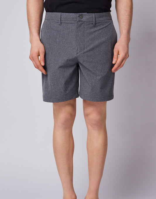 WALKSHORT EN TISSU MÉLANGÉ DÉPERLANT