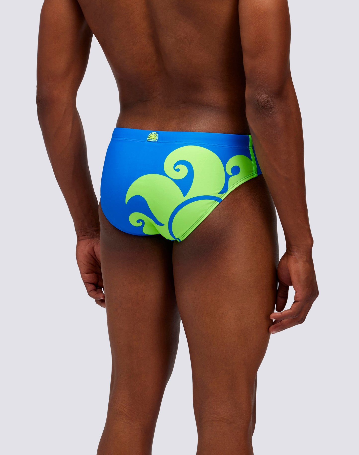 LEONARDO SWIM BRIEF LOGO PRINT