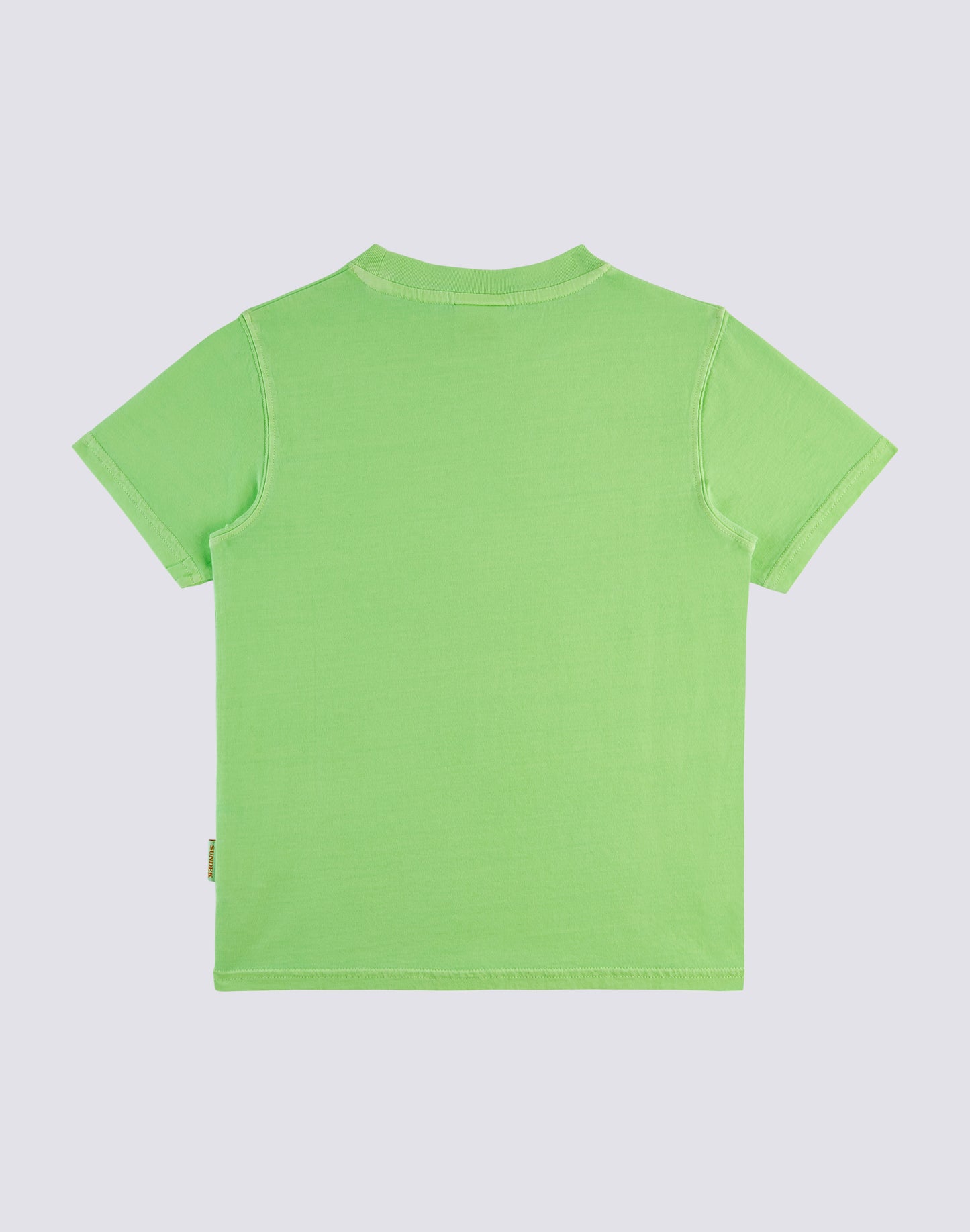 SHORT SLEEVE T-SHIRT IN OVERDYED COTTON