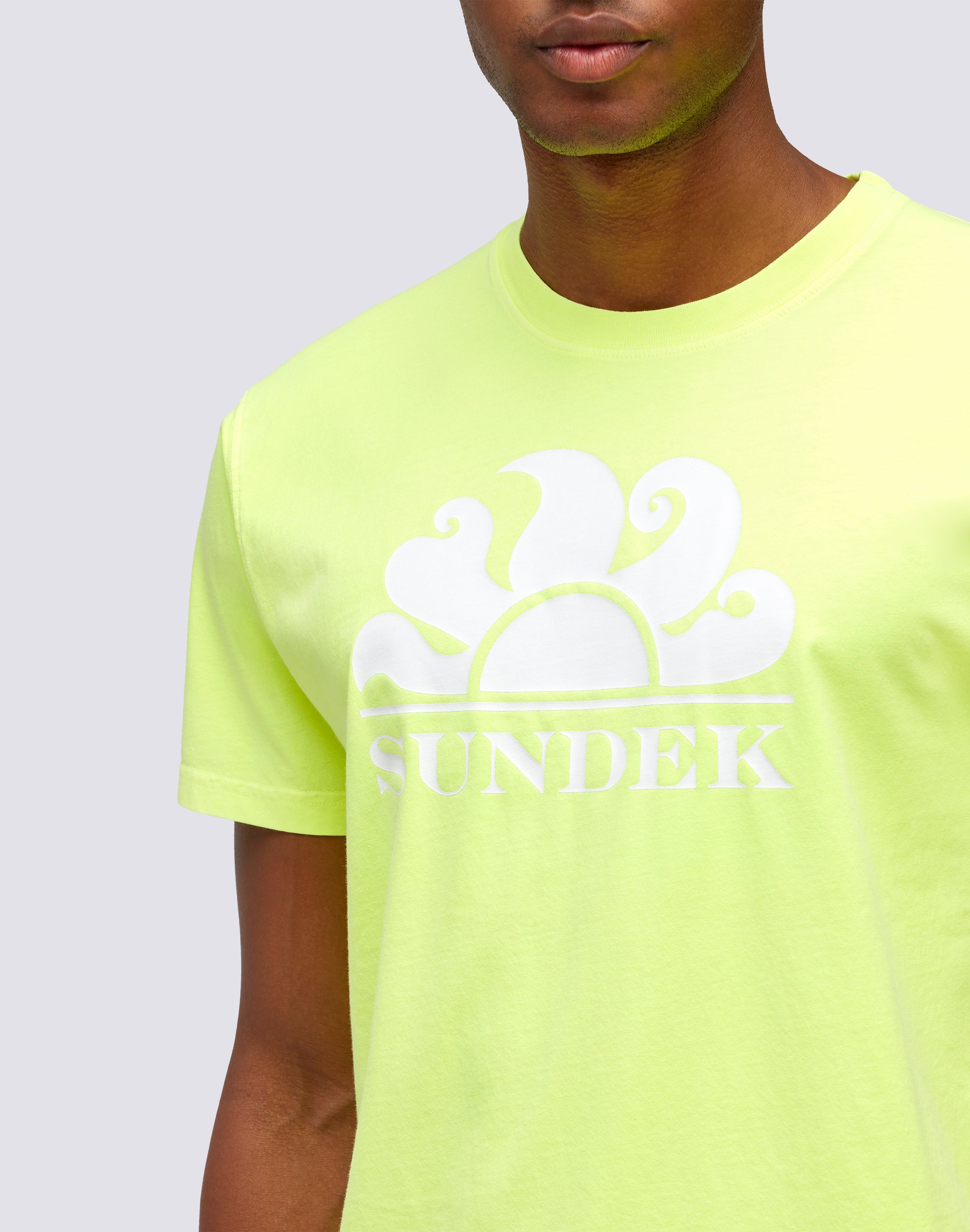 Sundek T-SHIRT LOGO PRINT m021tej78tc-23001 – SUNDEK