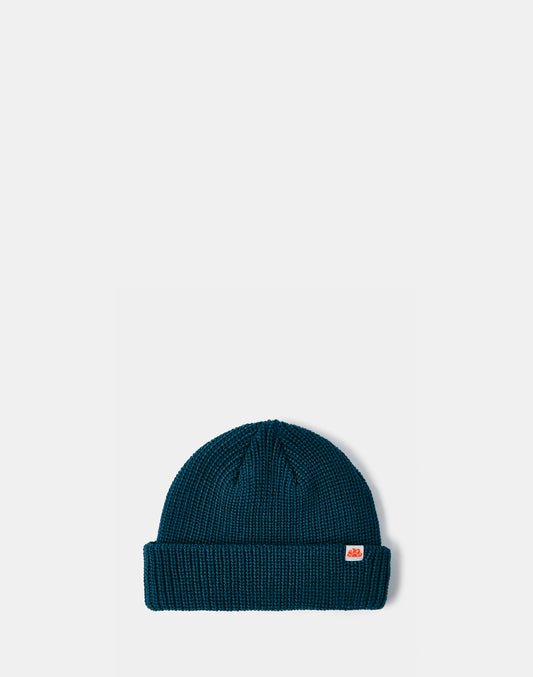 KNITTED CHILD'S BEANIE WITH MINI LOGO