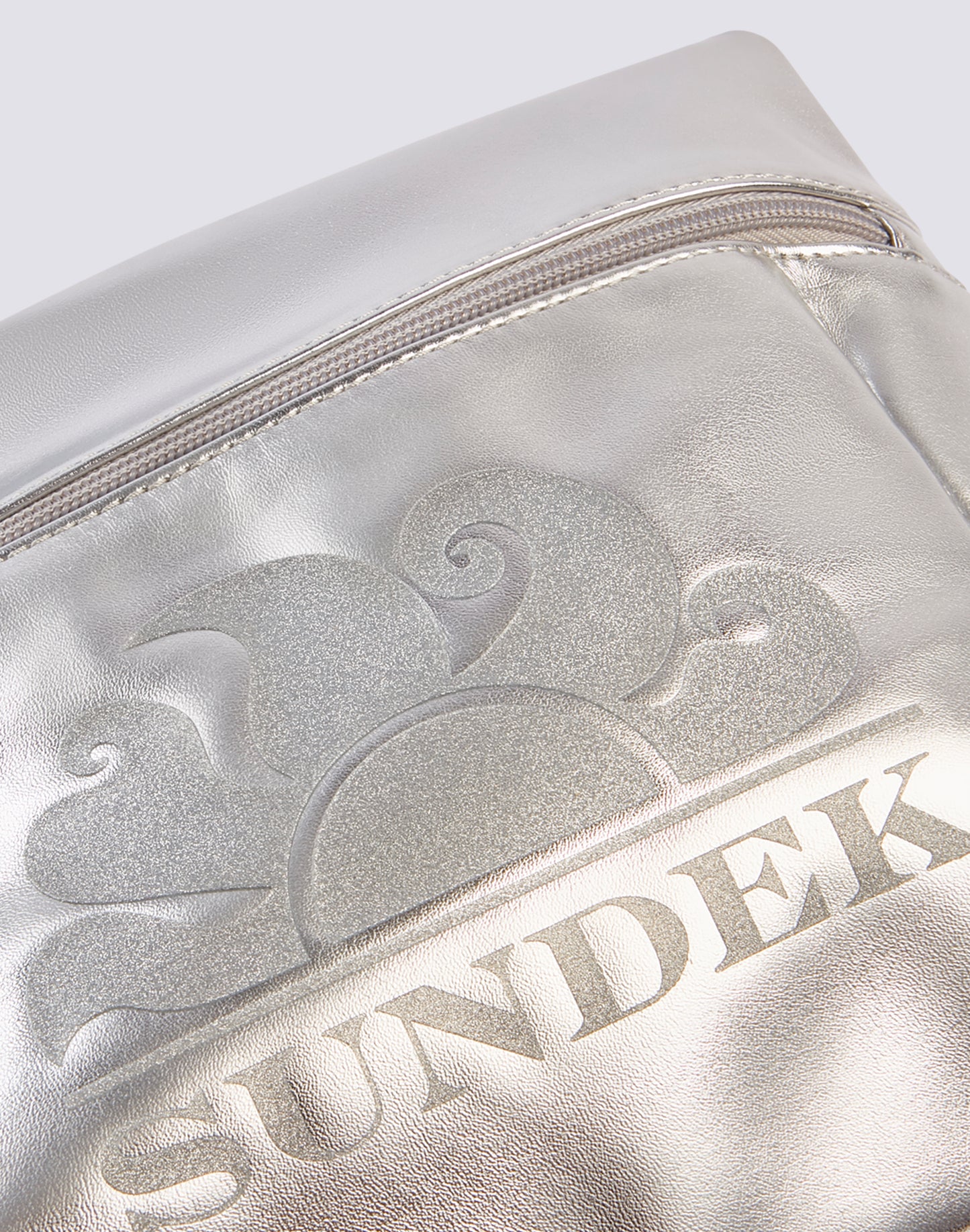 LAMINATED CLUTCH BAG WITH LOGO