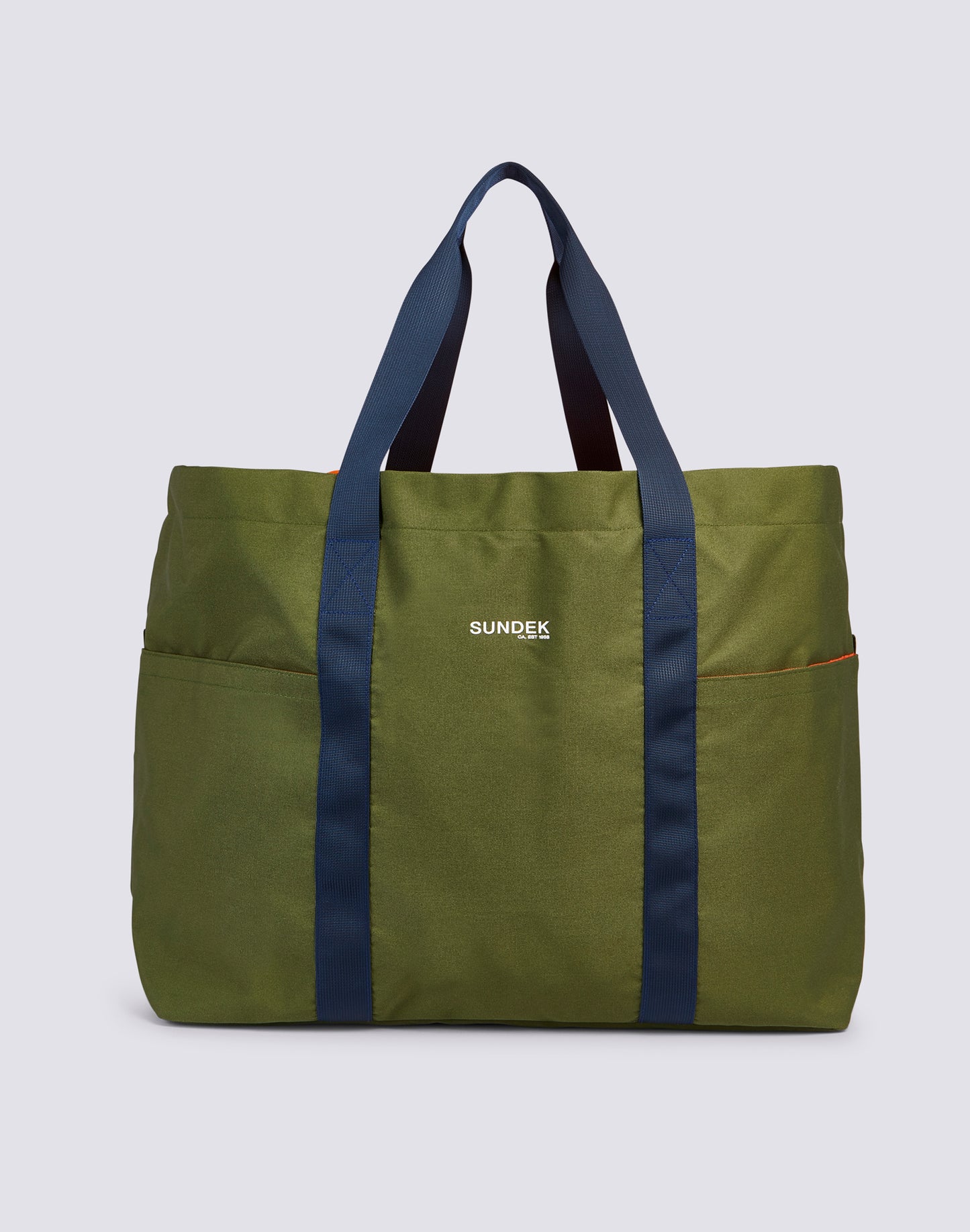 MILITARY TOTE BAG WITH CONTRAST DETAILS