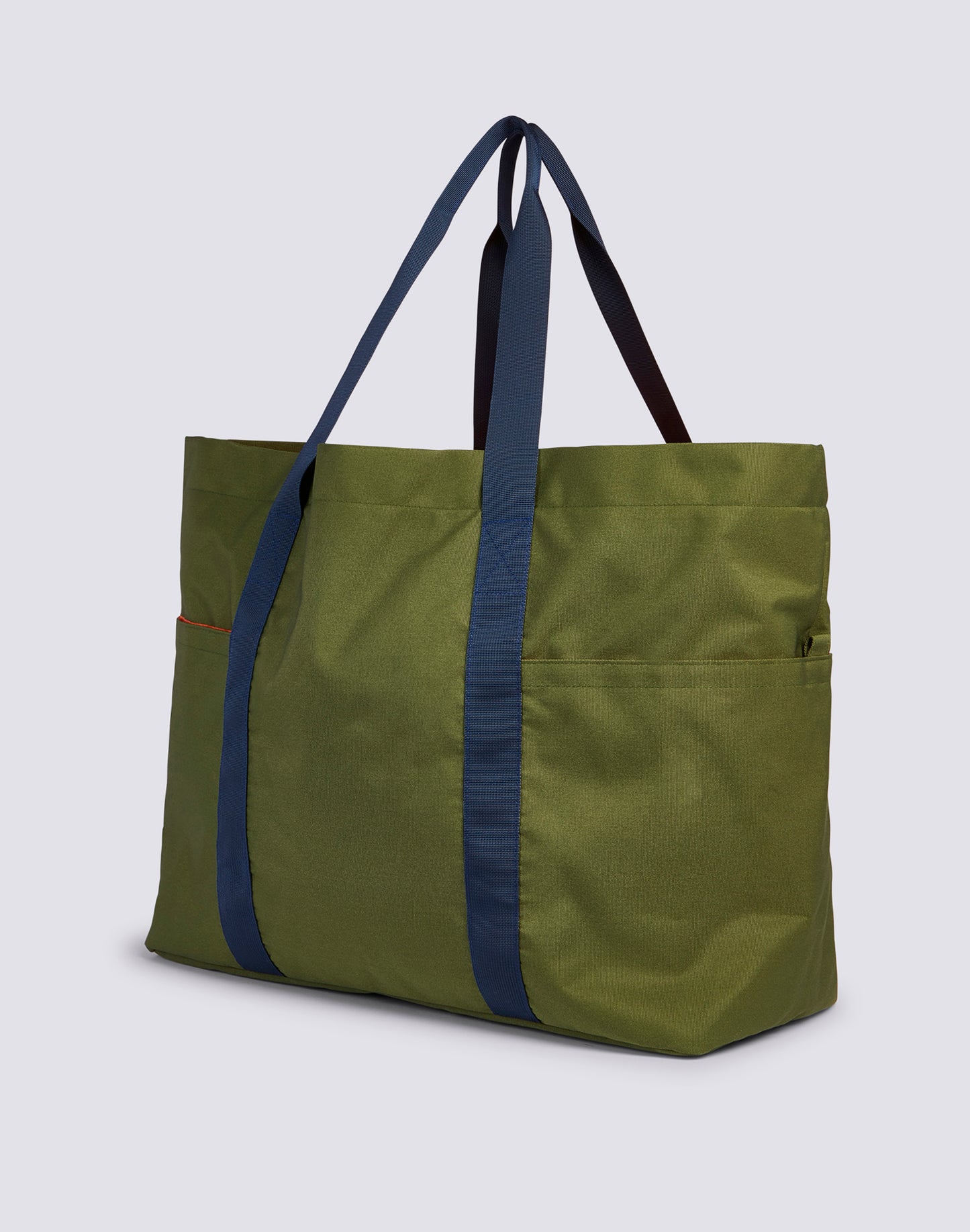 MILITARY TOTE BAG WITH CONTRAST DETAILS