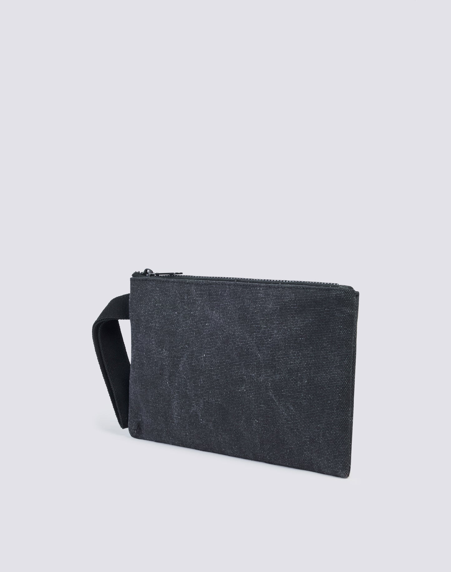 POCHETTE EN TOILE DE COTON STONE WASHED