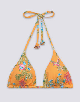 JENNIFER  - BIKINI TOP STAMPA SWEET PARROT