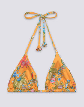 JENNIFER  - BIKINI TOP STAMPA SWEET PARROT
