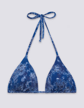 JENNIFER - TOP BIKINI A TRIANGOLO FANTASIA HIBI PAISLEY