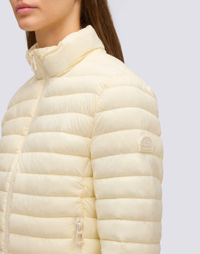 PIUMINO DONNA CON COLLO IN PIEDI