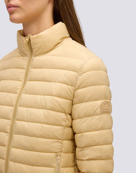 WOMEN'S DOWN JACKET WITH STANDING COLLAR
