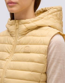 GILET À CAPUCHE POUR FEMME