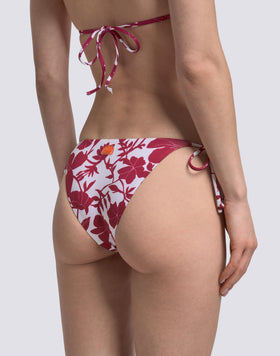 ANITA - BIKINI SLIP CON FIANCHI REGOLABILI STAMPA PATCHY FLOWERS
