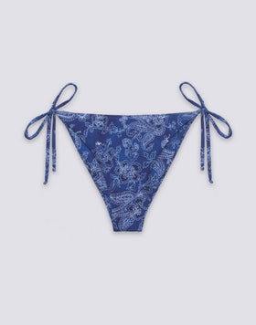 ANITA - HIBI PAISLEY BANDANA PATTERNED TIE-SIDE BIKINI BOTTOMS