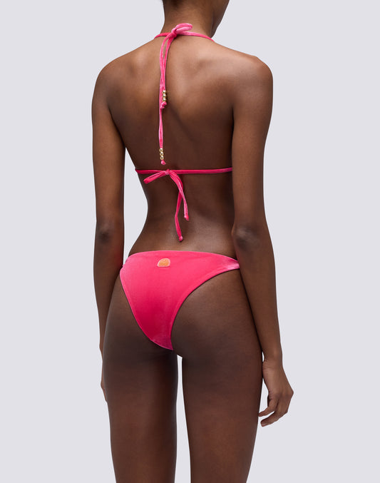 ANITA - SLIP CON FIANCHI REGOLABILI IN VELLUTO