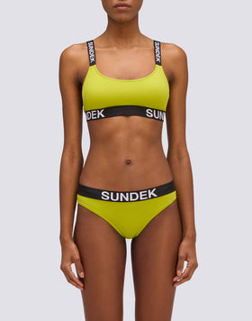 SLIP CULOTTE CARMEL AVEC ÉLASTIQUE LOGOTÉ