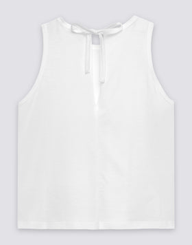 DÉBARDEUR FEMME CROP BOXY FIT
