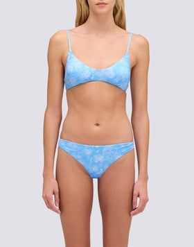 SANIBELI - PAISLEY BANDANA PATTERN BIKINI BOTTOMS