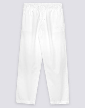 PANTALONI LUNGHI DONNA A SIGARETTA IN COTONE POPELINE