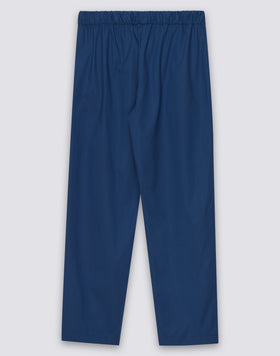PANTALONI LUNGHI DONNA A SIGARETTA IN COTONE POPELINE