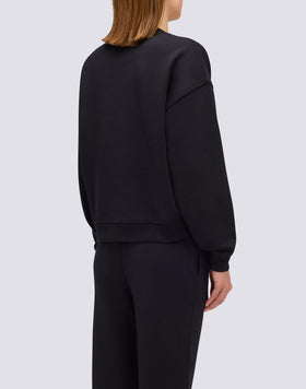 FELPA A GIROCOLLO DEGARZATA